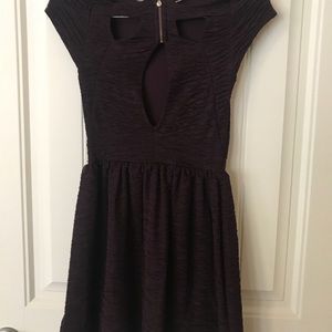 Eggplant colored dress